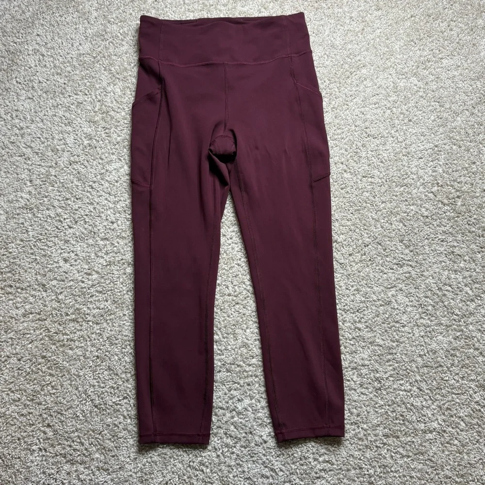 Lululemon Invigorate High-Rise Crop 23" Cassis Size 8 - Picture 4 of 8